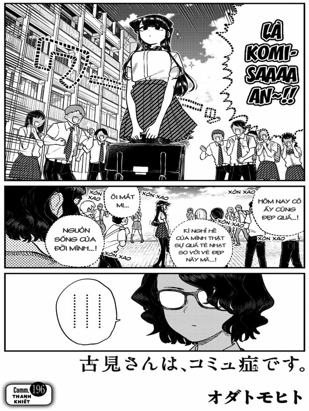 Truyện Tranh Komi Không Thể Giao Tiếp - Komi San Wa Komyusho Desu trang 5