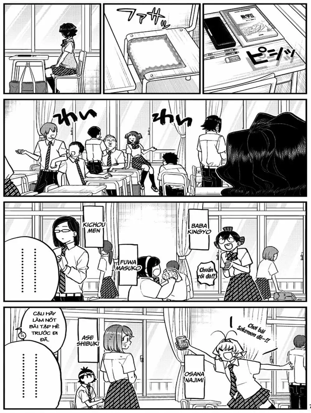 Truyện Tranh Komi Không Thể Giao Tiếp - Komi San Wa Komyusho Desu trang 5