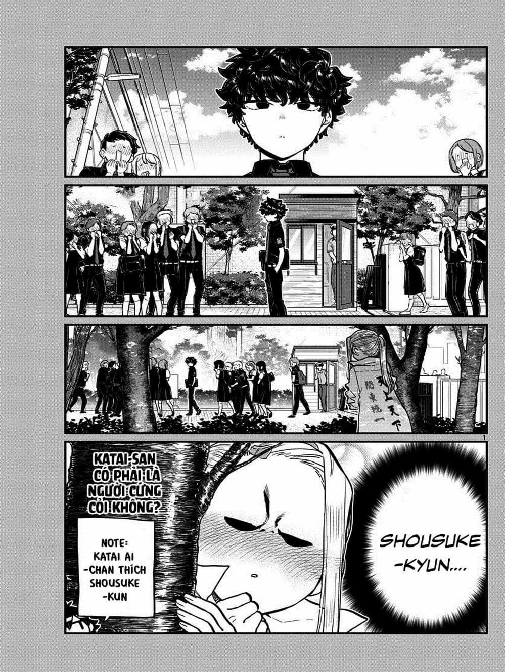 Truyện Tranh Komi Không Thể Giao Tiếp - Komi San Wa Komyusho Desu trang 5