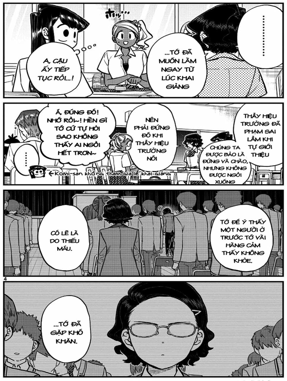 Truyện Tranh Komi Không Thể Giao Tiếp - Komi San Wa Komyusho Desu trang 5
