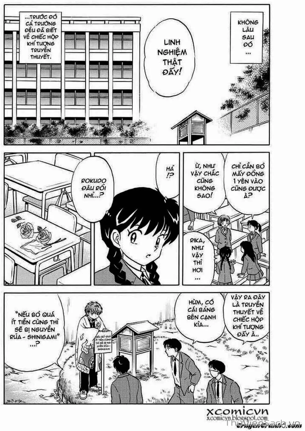 Truyện Tranh Rinne - Cảnh Giới Luân Hồi (Bạn Học Bí Ẩn) trang 4