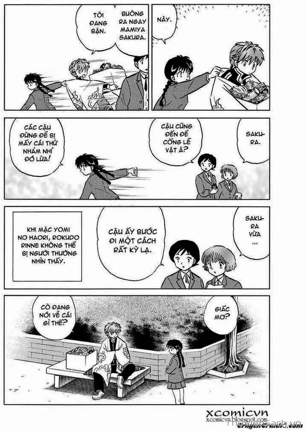 Truyện Tranh Rinne - Cảnh Giới Luân Hồi (Bạn Học Bí Ẩn) trang 4