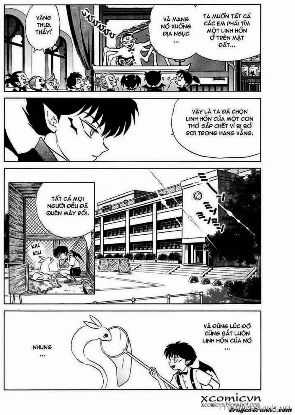 Truyện Tranh Rinne - Cảnh Giới Luân Hồi (Bạn Học Bí Ẩn) trang 4