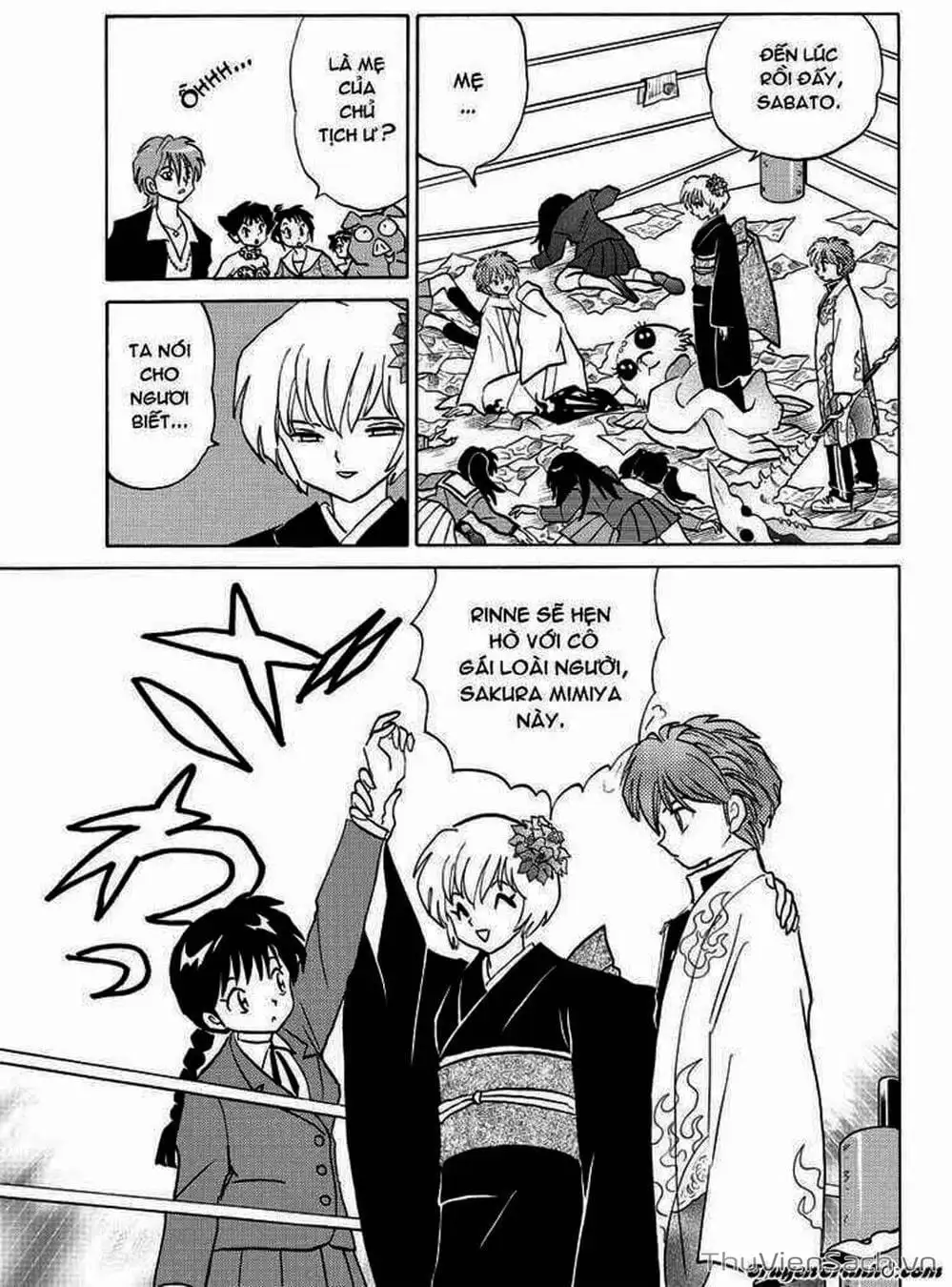 Truyện Tranh Rinne - Cảnh Giới Luân Hồi (Bạn Học Bí Ẩn) trang 4