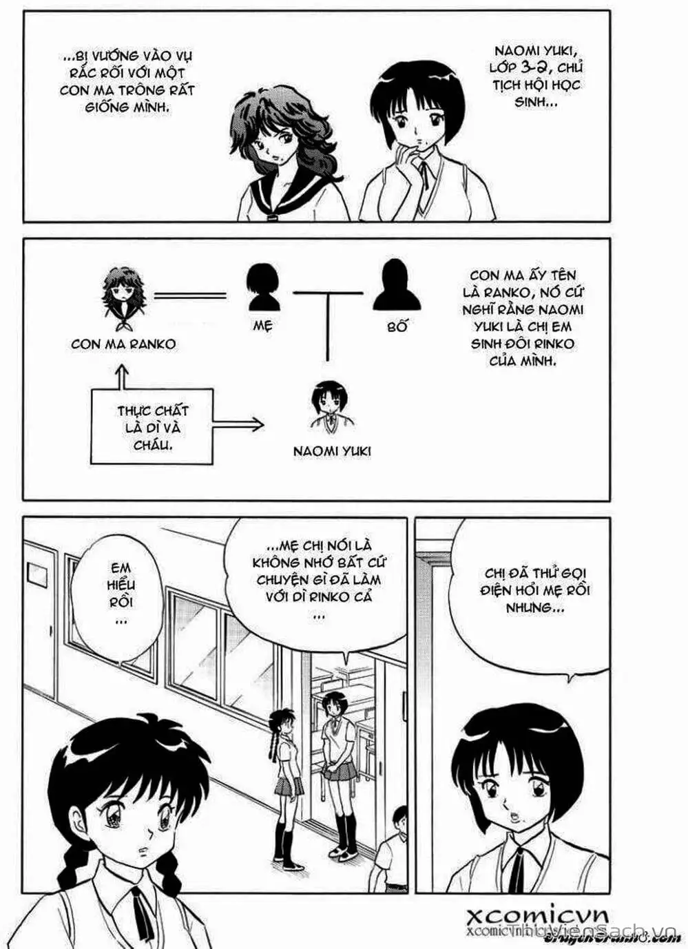 Truyện Tranh Rinne - Cảnh Giới Luân Hồi (Bạn Học Bí Ẩn) trang 4