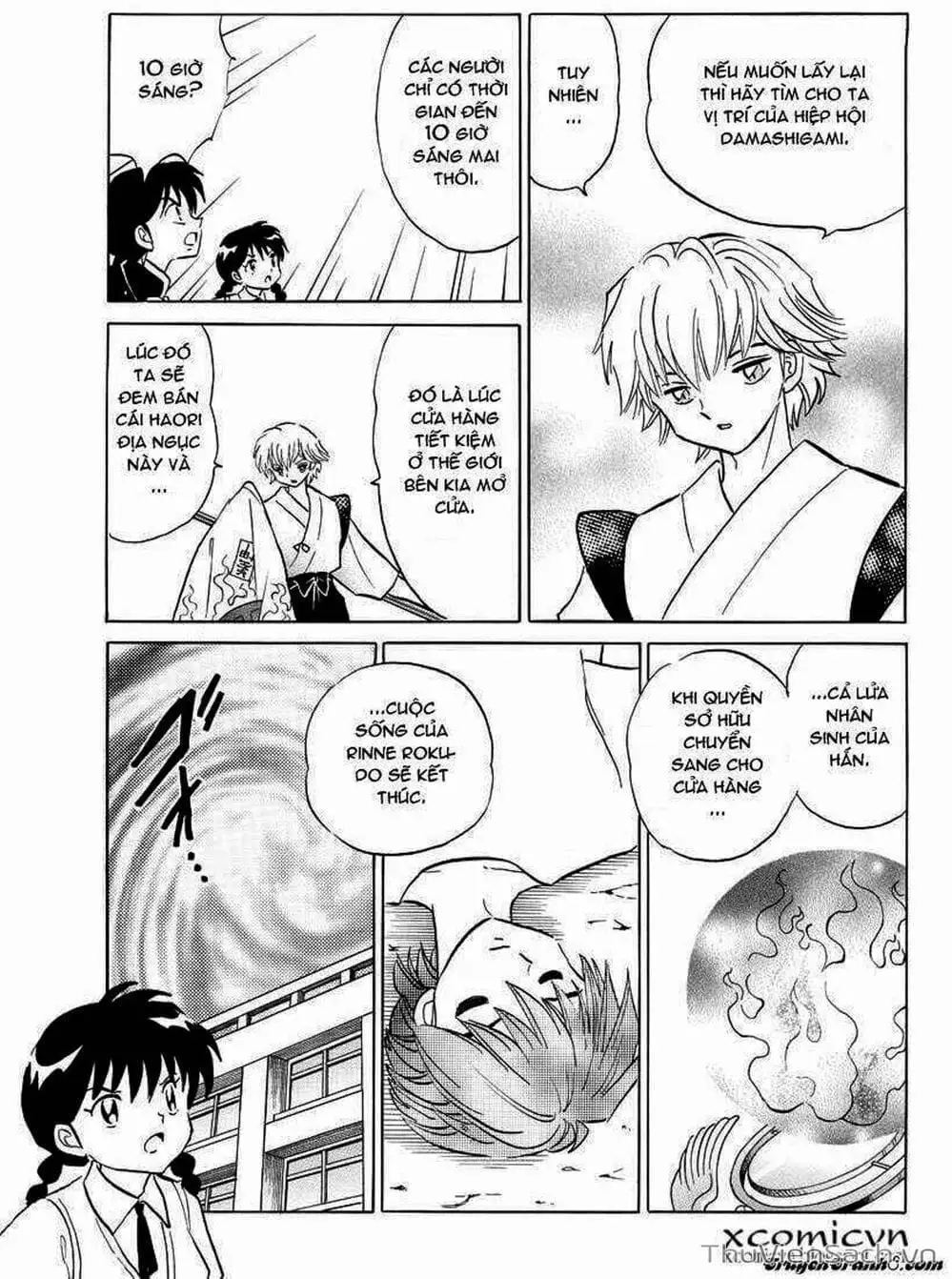 Truyện Tranh Rinne - Cảnh Giới Luân Hồi (Bạn Học Bí Ẩn) trang 4