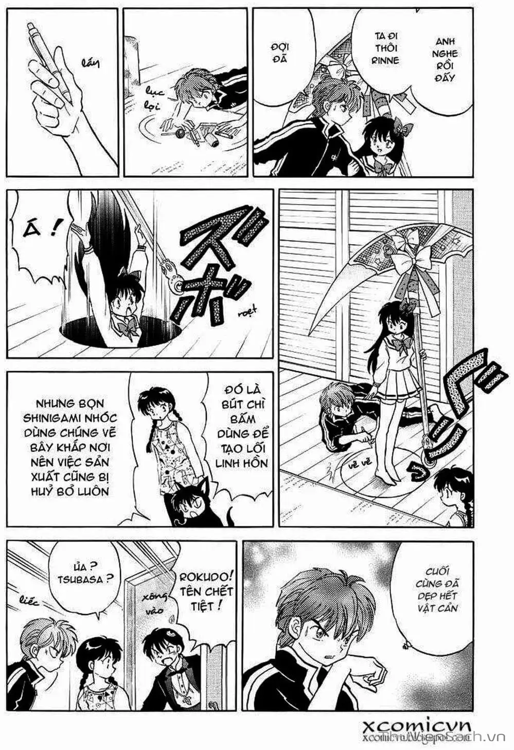 Truyện Tranh Rinne - Cảnh Giới Luân Hồi (Bạn Học Bí Ẩn) trang 4