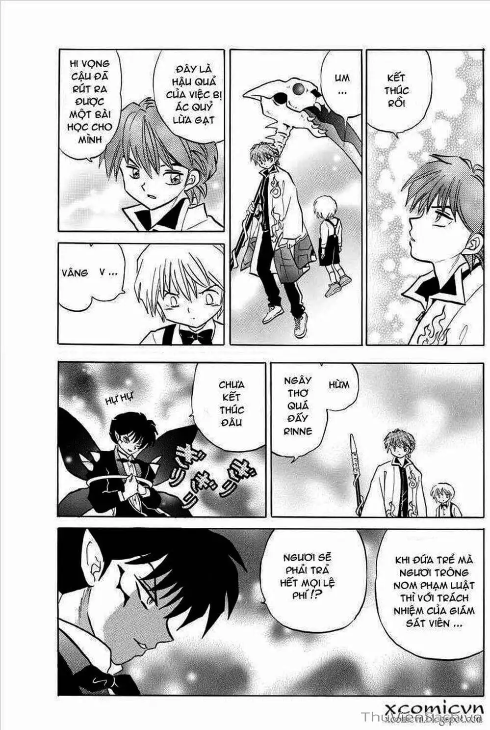 Truyện Tranh Rinne - Cảnh Giới Luân Hồi (Bạn Học Bí Ẩn) trang 4