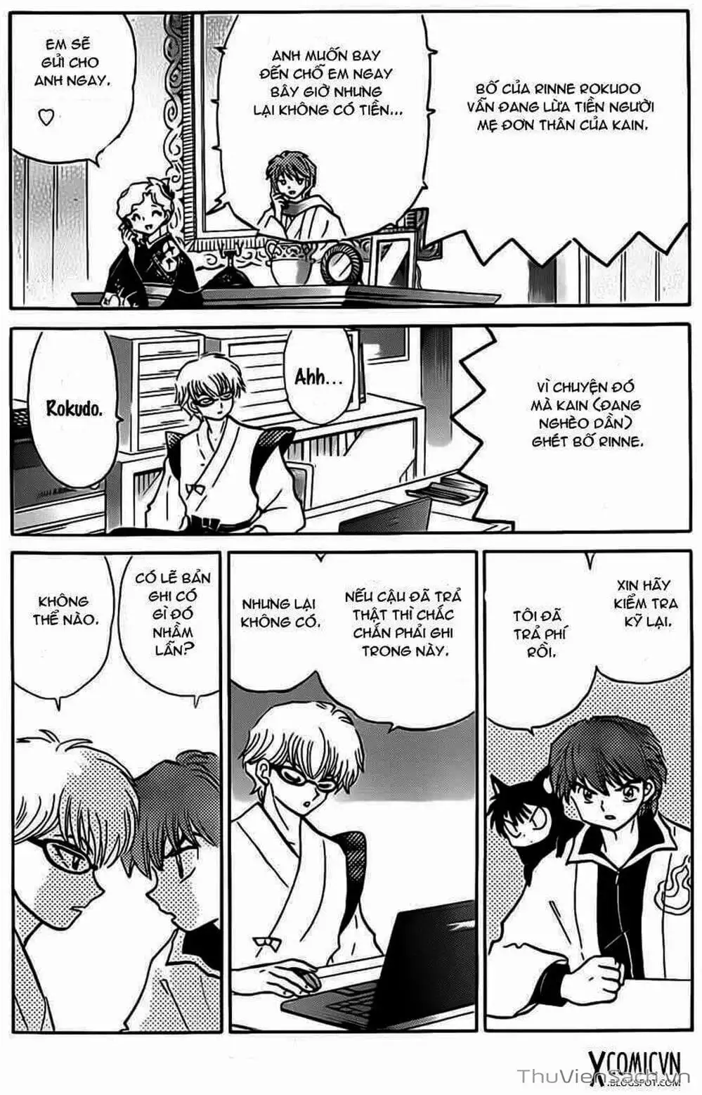 Truyện Tranh Rinne - Cảnh Giới Luân Hồi (Bạn Học Bí Ẩn) trang 4