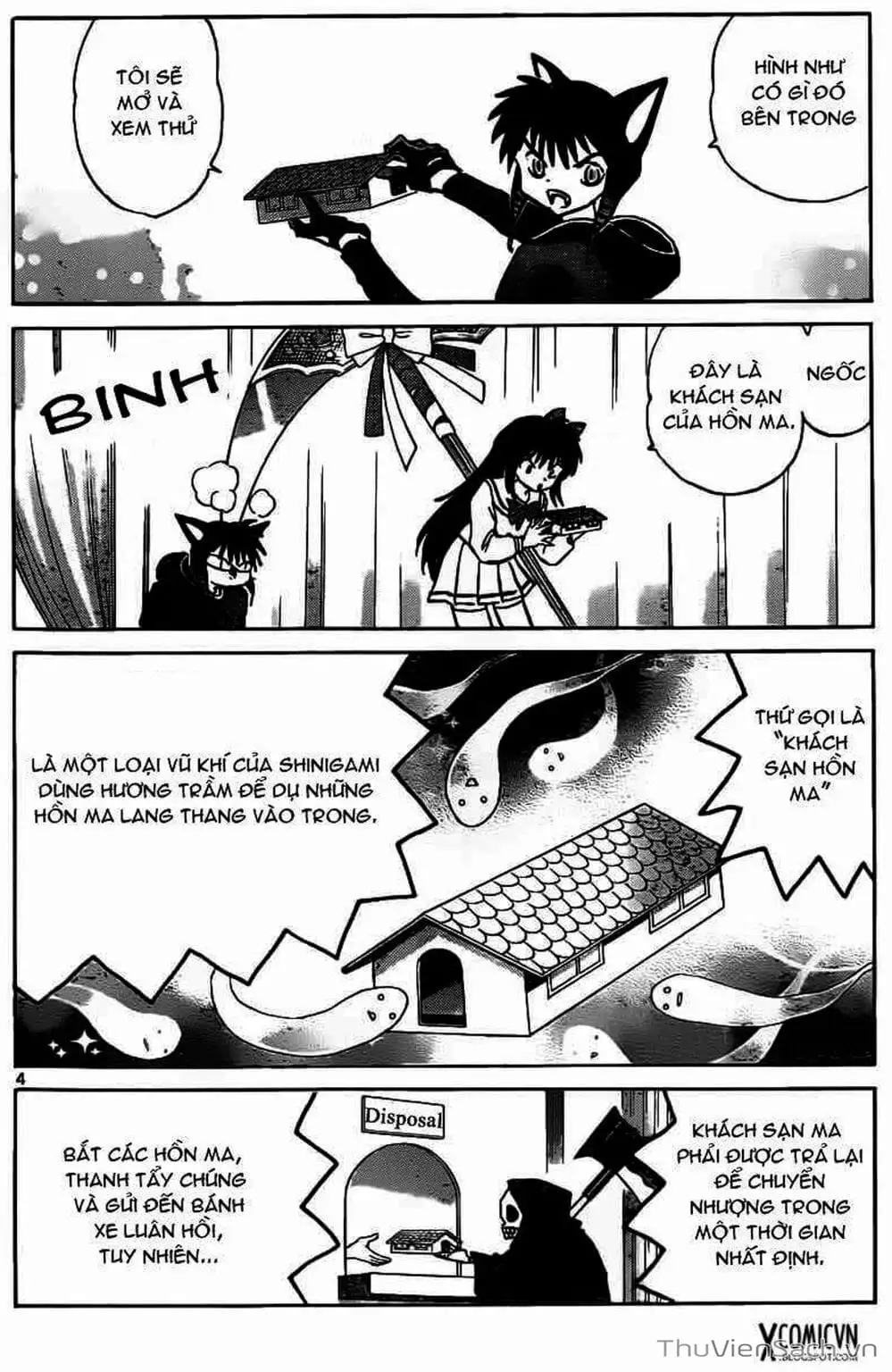 Truyện Tranh Rinne - Cảnh Giới Luân Hồi (Bạn Học Bí Ẩn) trang 4