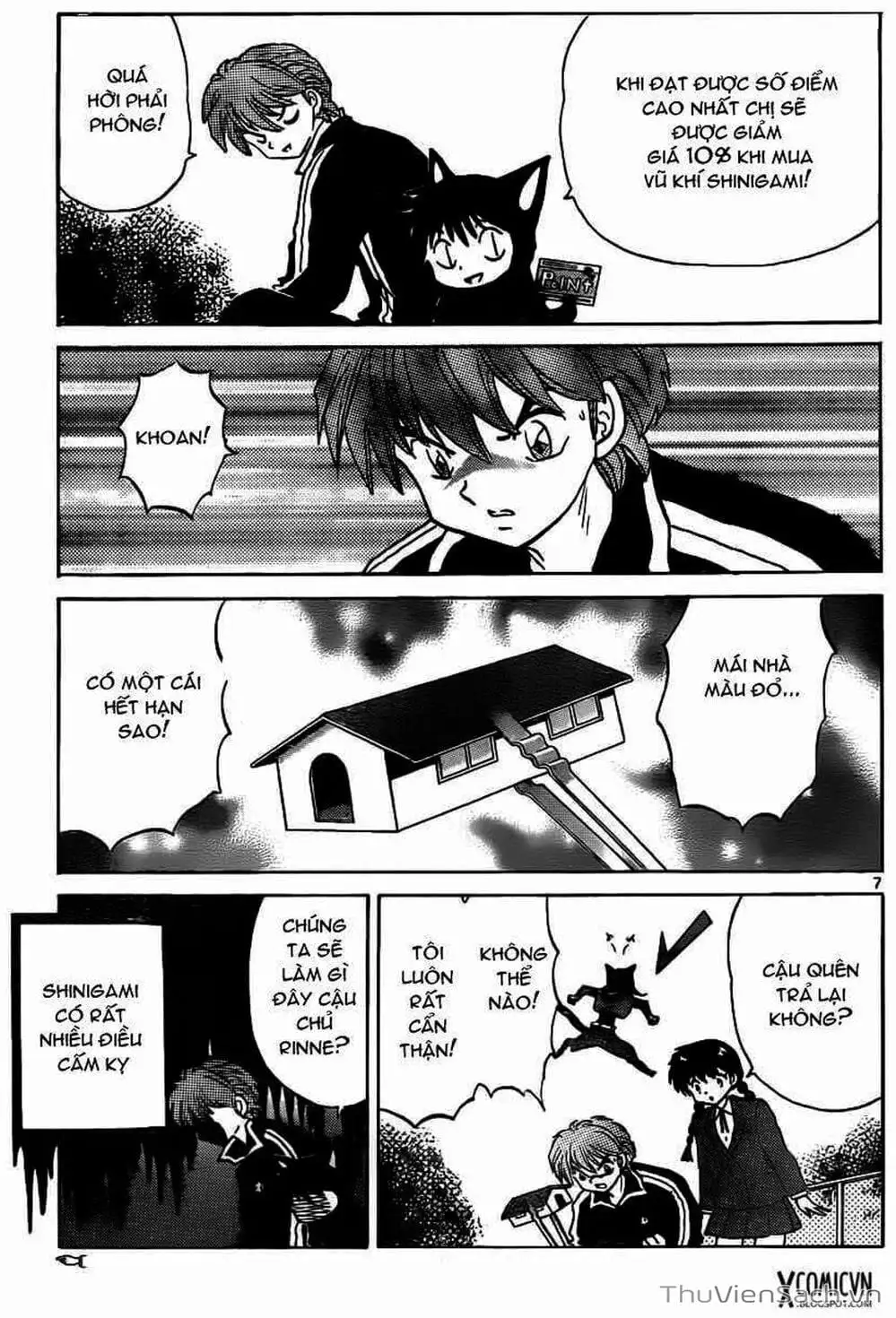 Truyện Tranh Rinne - Cảnh Giới Luân Hồi (Bạn Học Bí Ẩn) trang 4