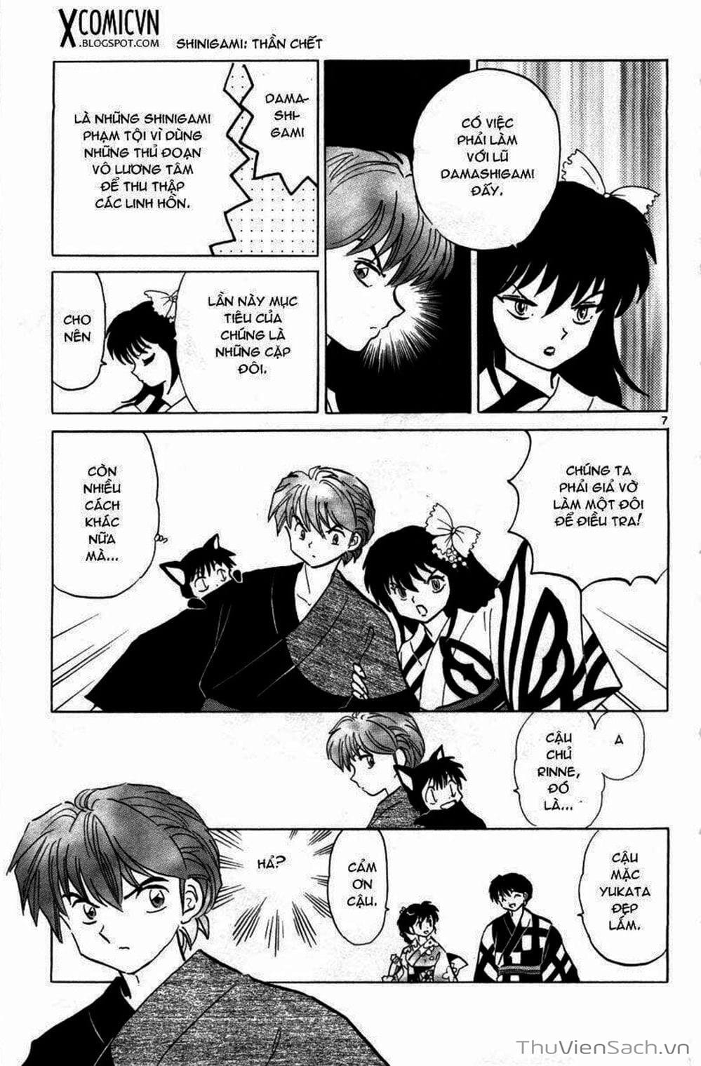 Truyện Tranh Rinne - Cảnh Giới Luân Hồi (Bạn Học Bí Ẩn) trang 4