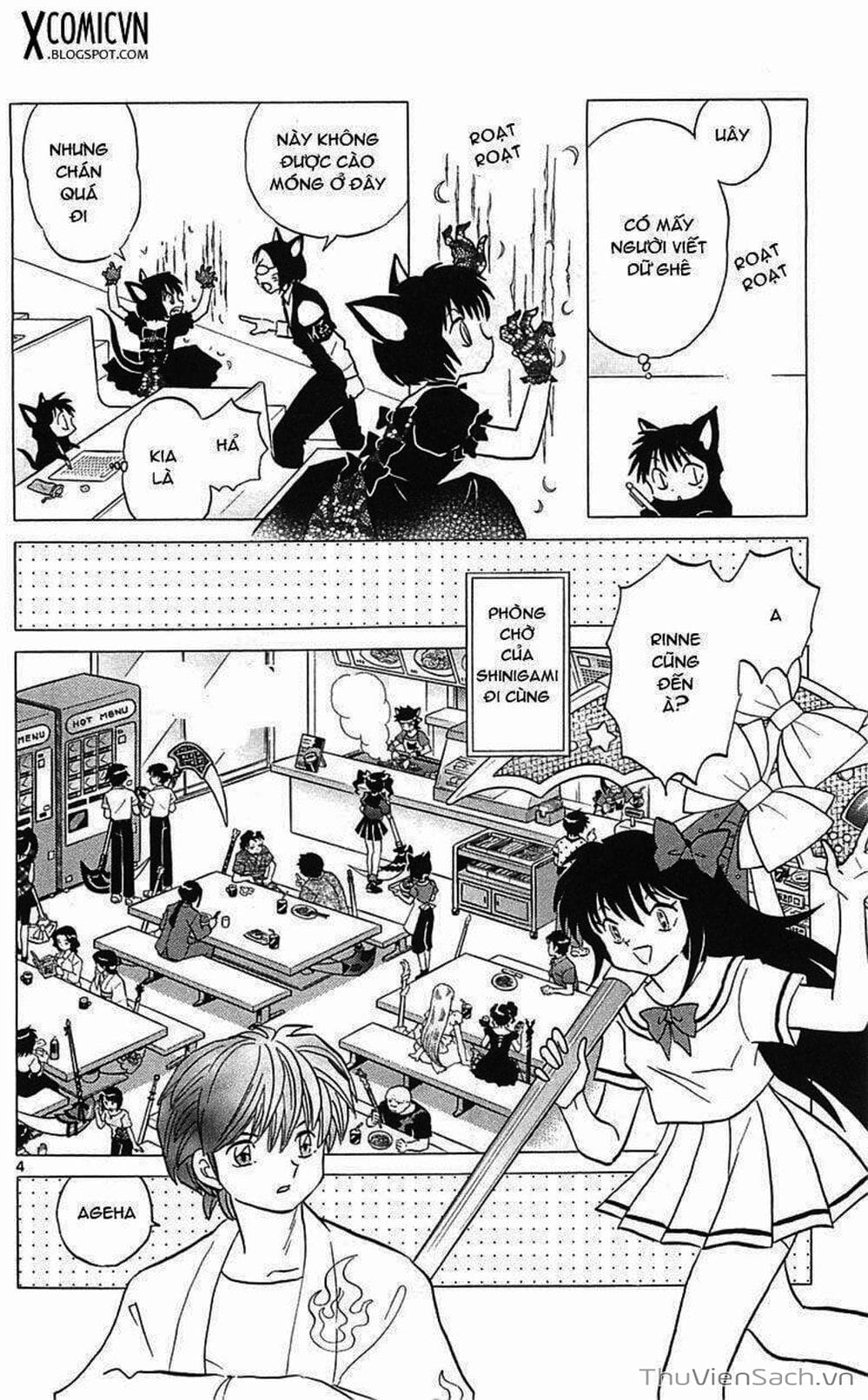Truyện Tranh Rinne - Cảnh Giới Luân Hồi (Bạn Học Bí Ẩn) trang 4