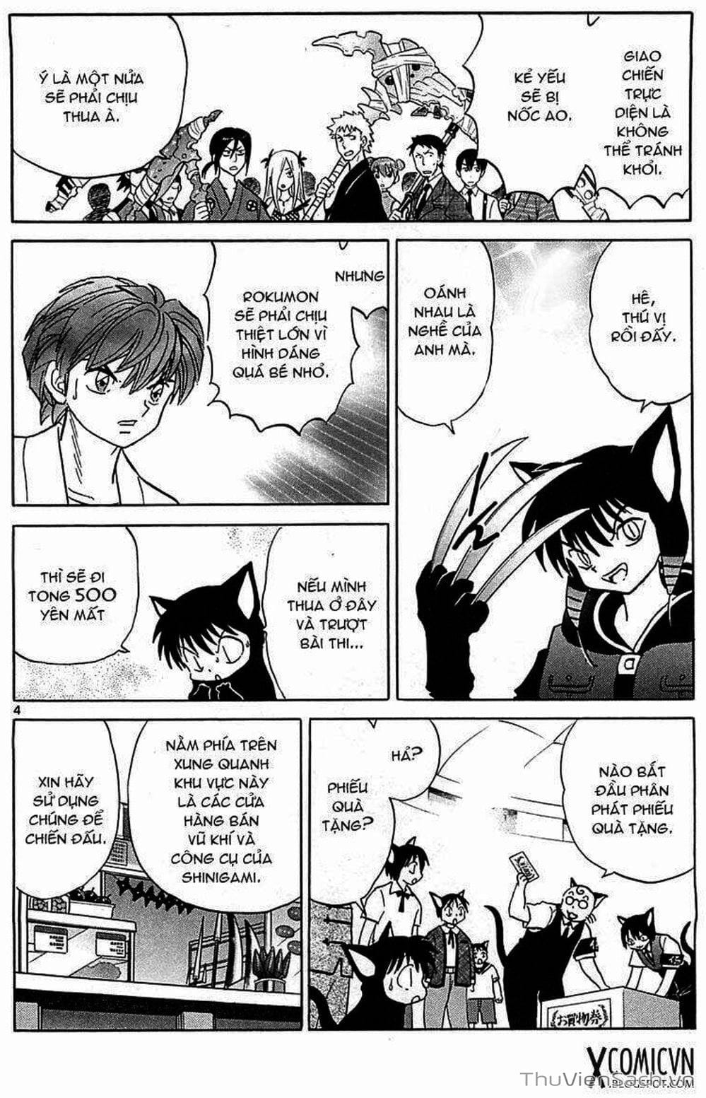 Truyện Tranh Rinne - Cảnh Giới Luân Hồi (Bạn Học Bí Ẩn) trang 4