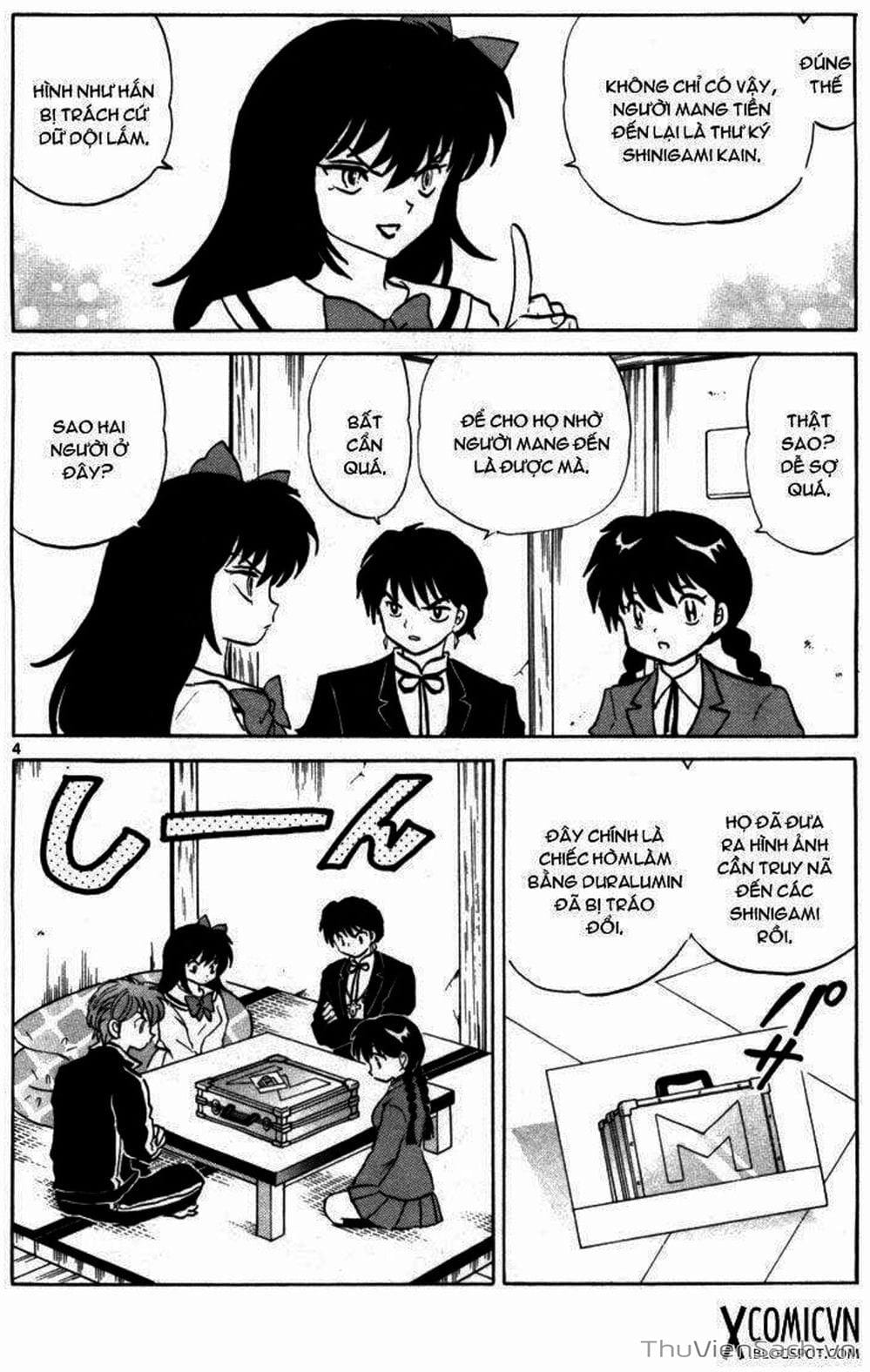 Truyện Tranh Rinne - Cảnh Giới Luân Hồi (Bạn Học Bí Ẩn) trang 4