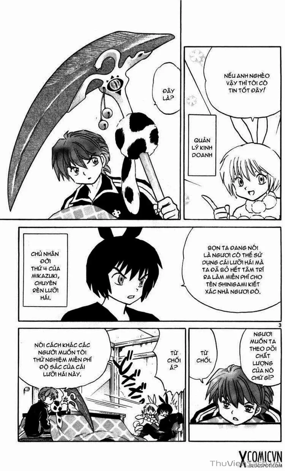 Truyện Tranh Rinne - Cảnh Giới Luân Hồi (Bạn Học Bí Ẩn) trang 4