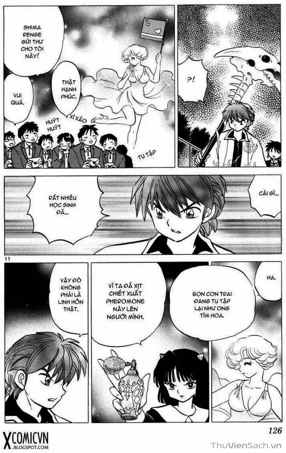 Truyện Tranh Rinne - Cảnh Giới Luân Hồi (Bạn Học Bí Ẩn) trang 4