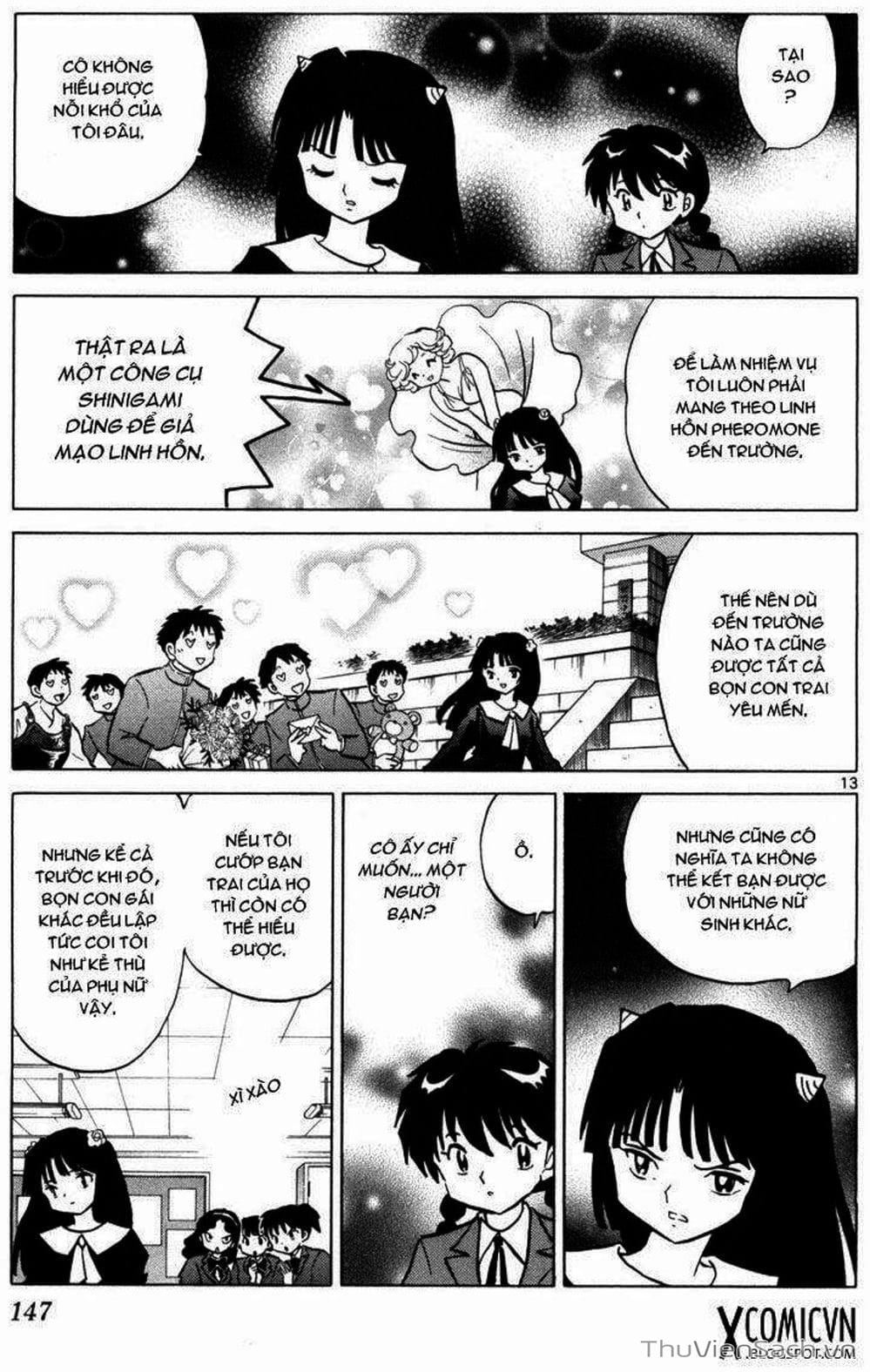 Truyện Tranh Rinne - Cảnh Giới Luân Hồi (Bạn Học Bí Ẩn) trang 4