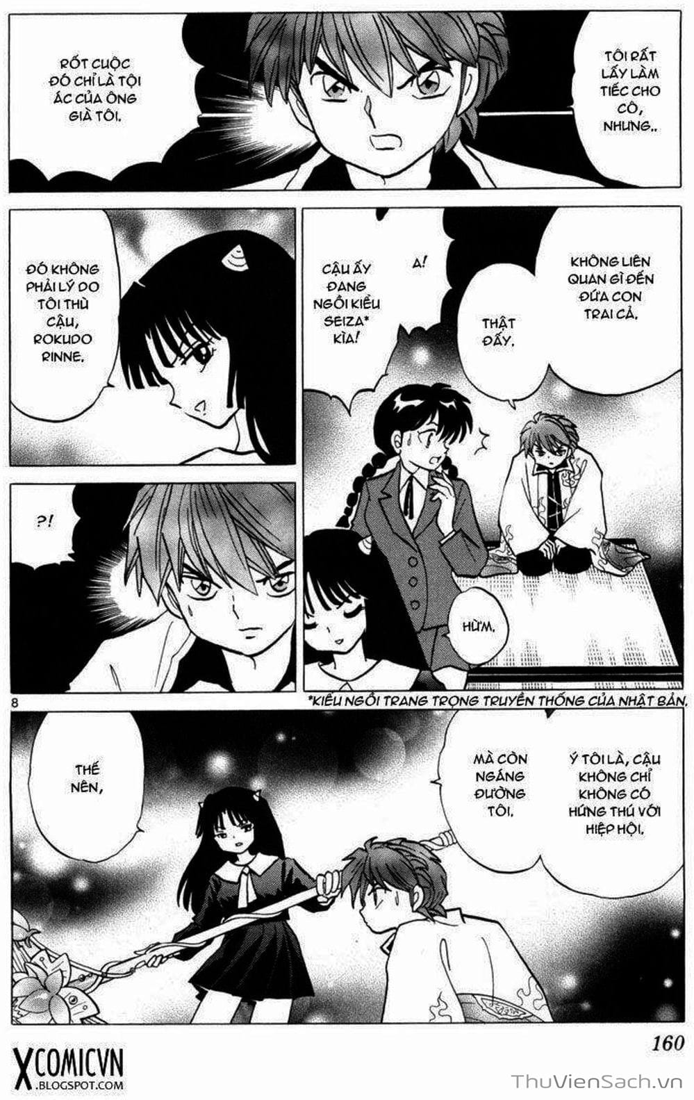 Truyện Tranh Rinne - Cảnh Giới Luân Hồi (Bạn Học Bí Ẩn) trang 4
