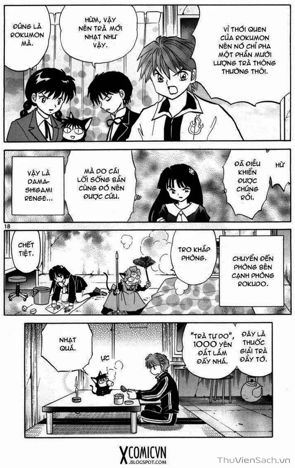 Truyện Tranh Rinne - Cảnh Giới Luân Hồi (Bạn Học Bí Ẩn) trang 4