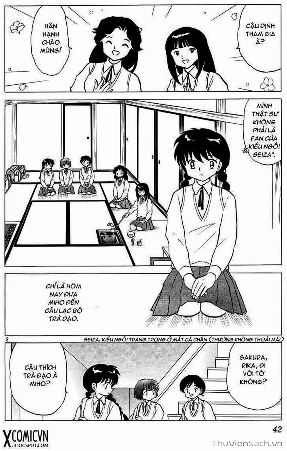 Truyện Tranh Rinne - Cảnh Giới Luân Hồi (Bạn Học Bí Ẩn) trang 4