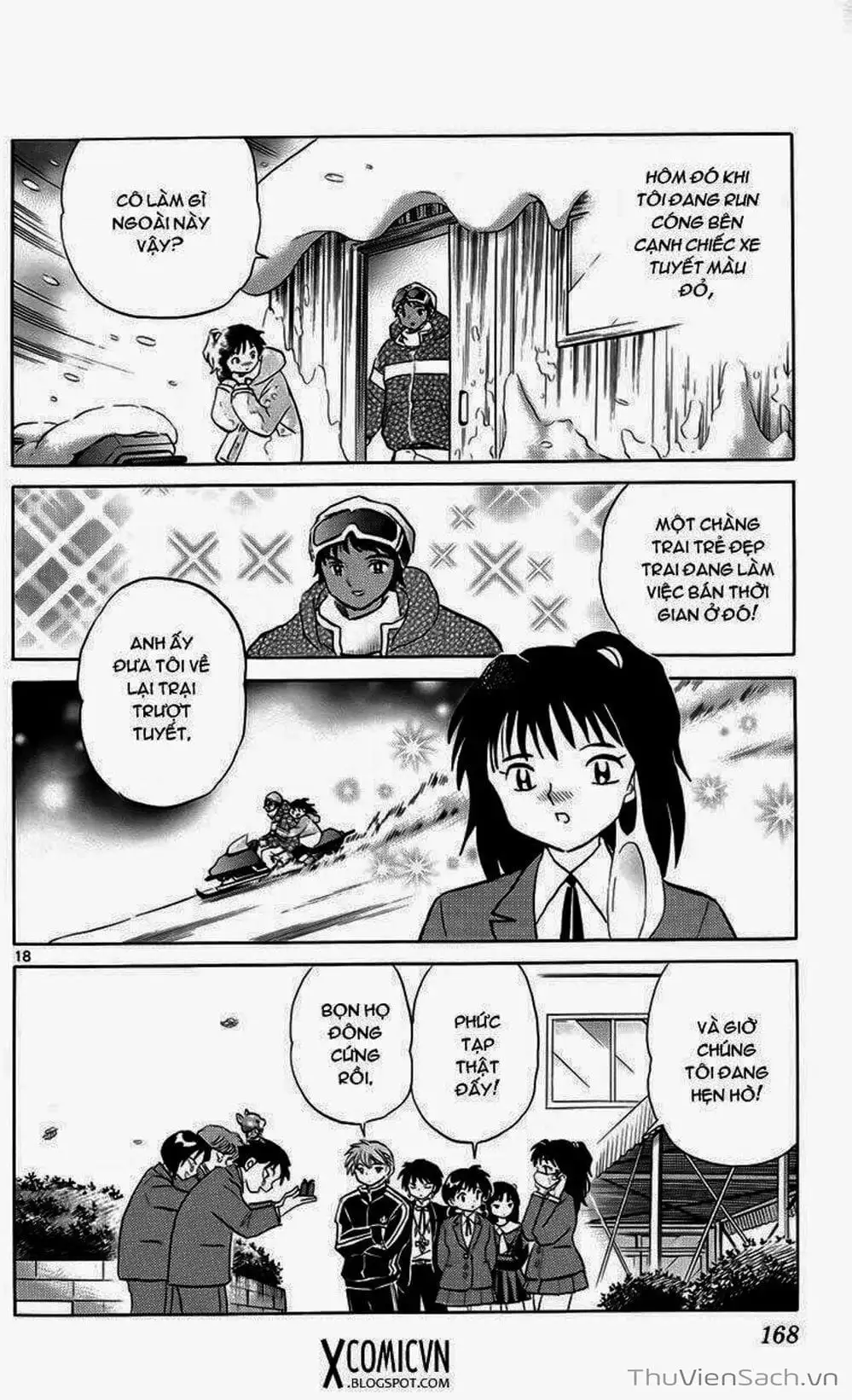 Truyện Tranh Rinne - Cảnh Giới Luân Hồi (Bạn Học Bí Ẩn) trang 4