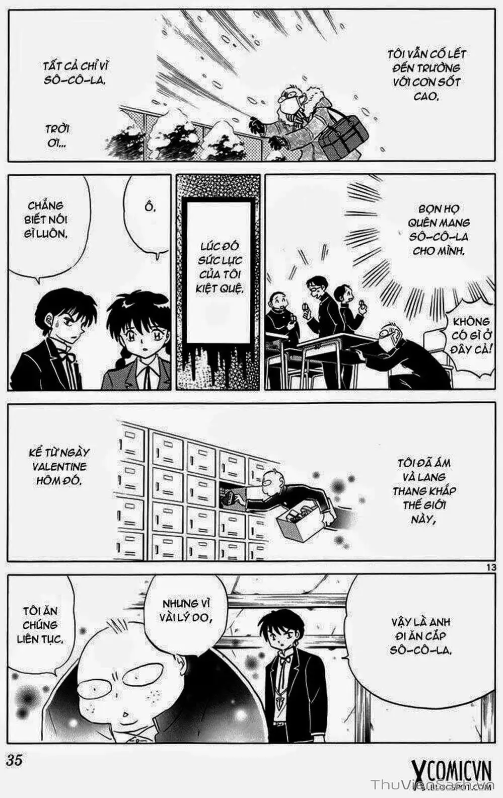 Truyện Tranh Rinne - Cảnh Giới Luân Hồi (Bạn Học Bí Ẩn) trang 4