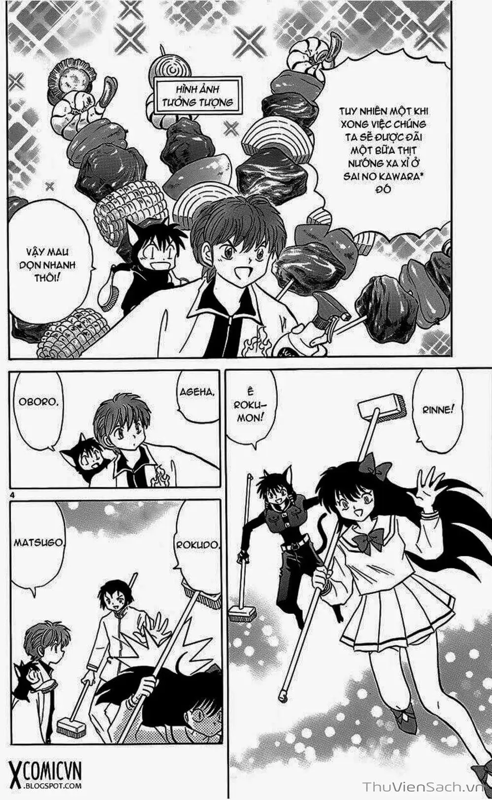 Truyện Tranh Rinne - Cảnh Giới Luân Hồi (Bạn Học Bí Ẩn) trang 4