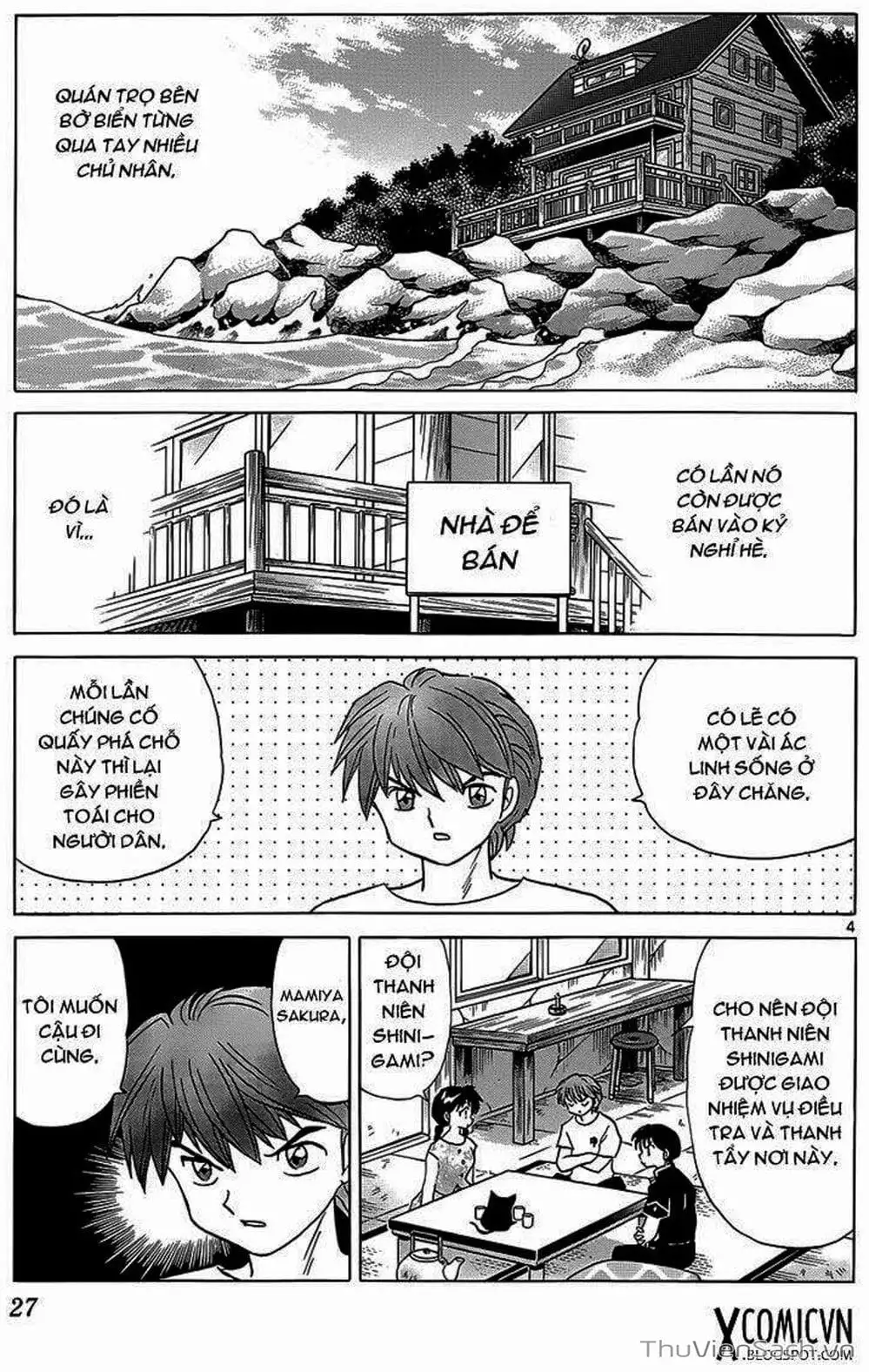 Truyện Tranh Rinne - Cảnh Giới Luân Hồi (Bạn Học Bí Ẩn) trang 4