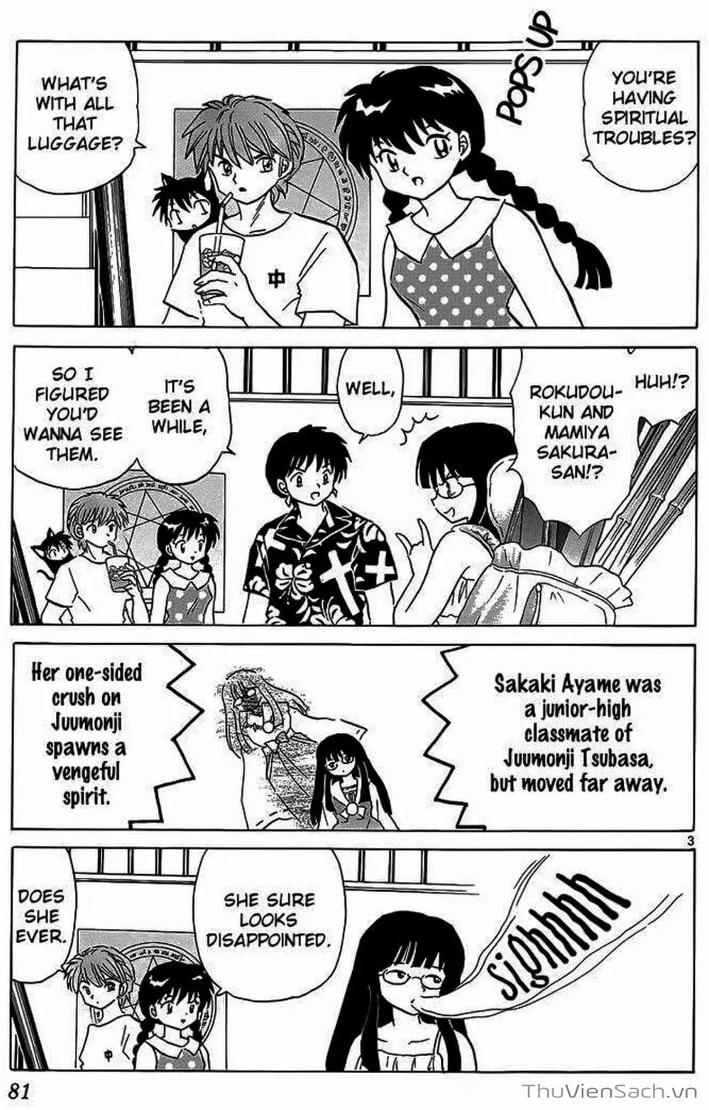 Truyện Tranh Rinne - Cảnh Giới Luân Hồi (Bạn Học Bí Ẩn) trang 4