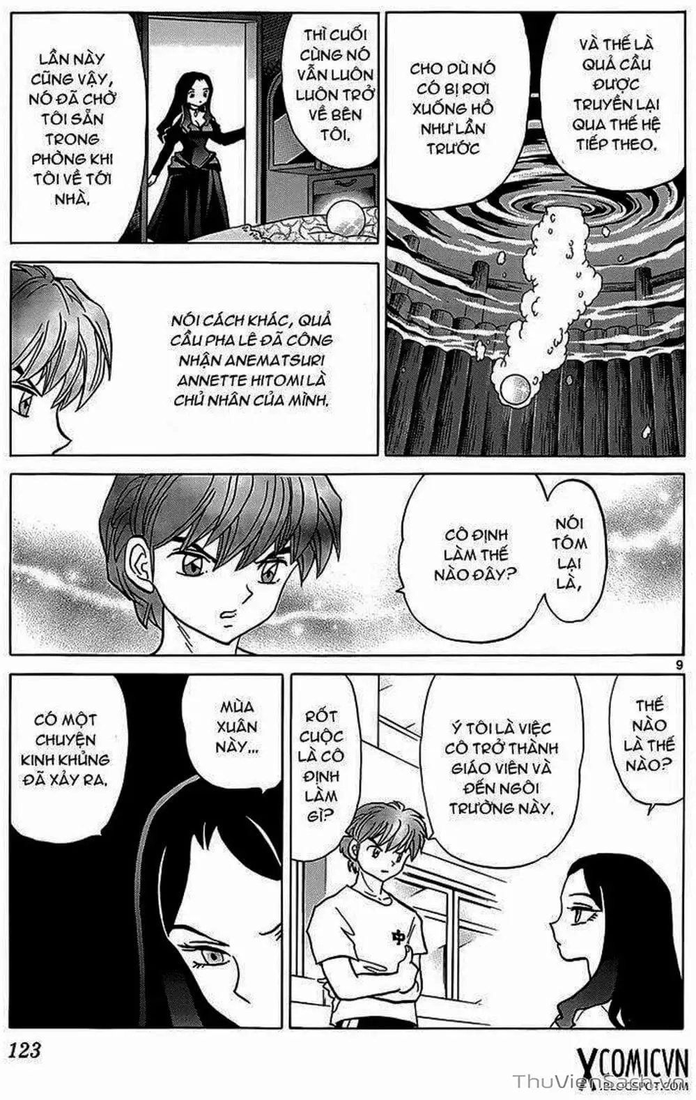 Truyện Tranh Rinne - Cảnh Giới Luân Hồi (Bạn Học Bí Ẩn) trang 4