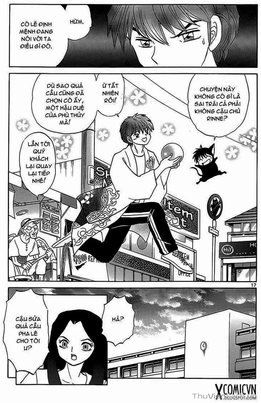 Truyện Tranh Rinne - Cảnh Giới Luân Hồi (Bạn Học Bí Ẩn) trang 4