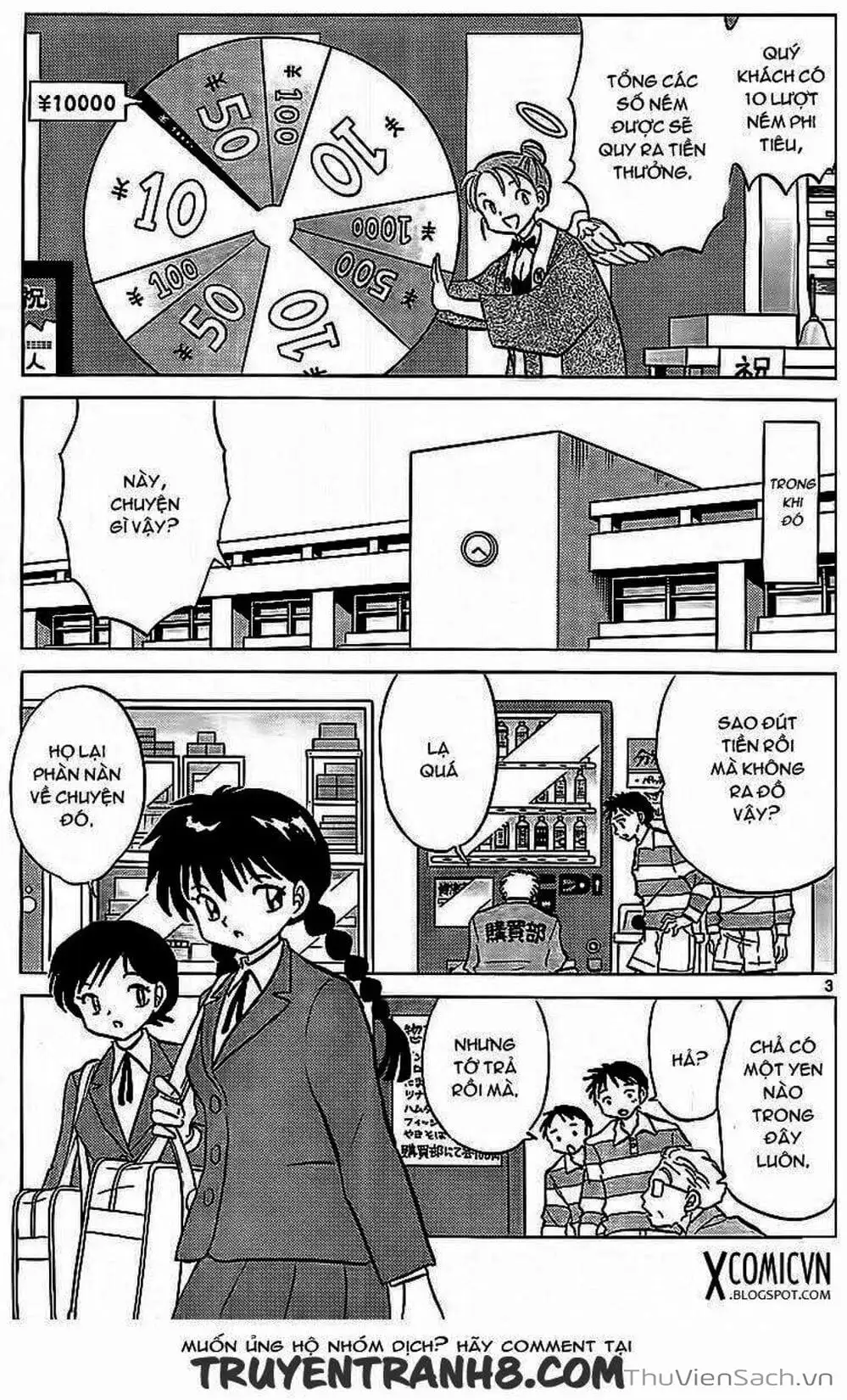 Truyện Tranh Rinne - Cảnh Giới Luân Hồi (Bạn Học Bí Ẩn) trang 4