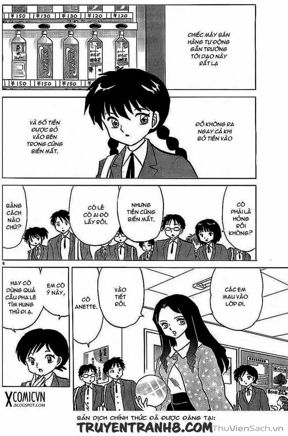 Truyện Tranh Rinne - Cảnh Giới Luân Hồi (Bạn Học Bí Ẩn) trang 4