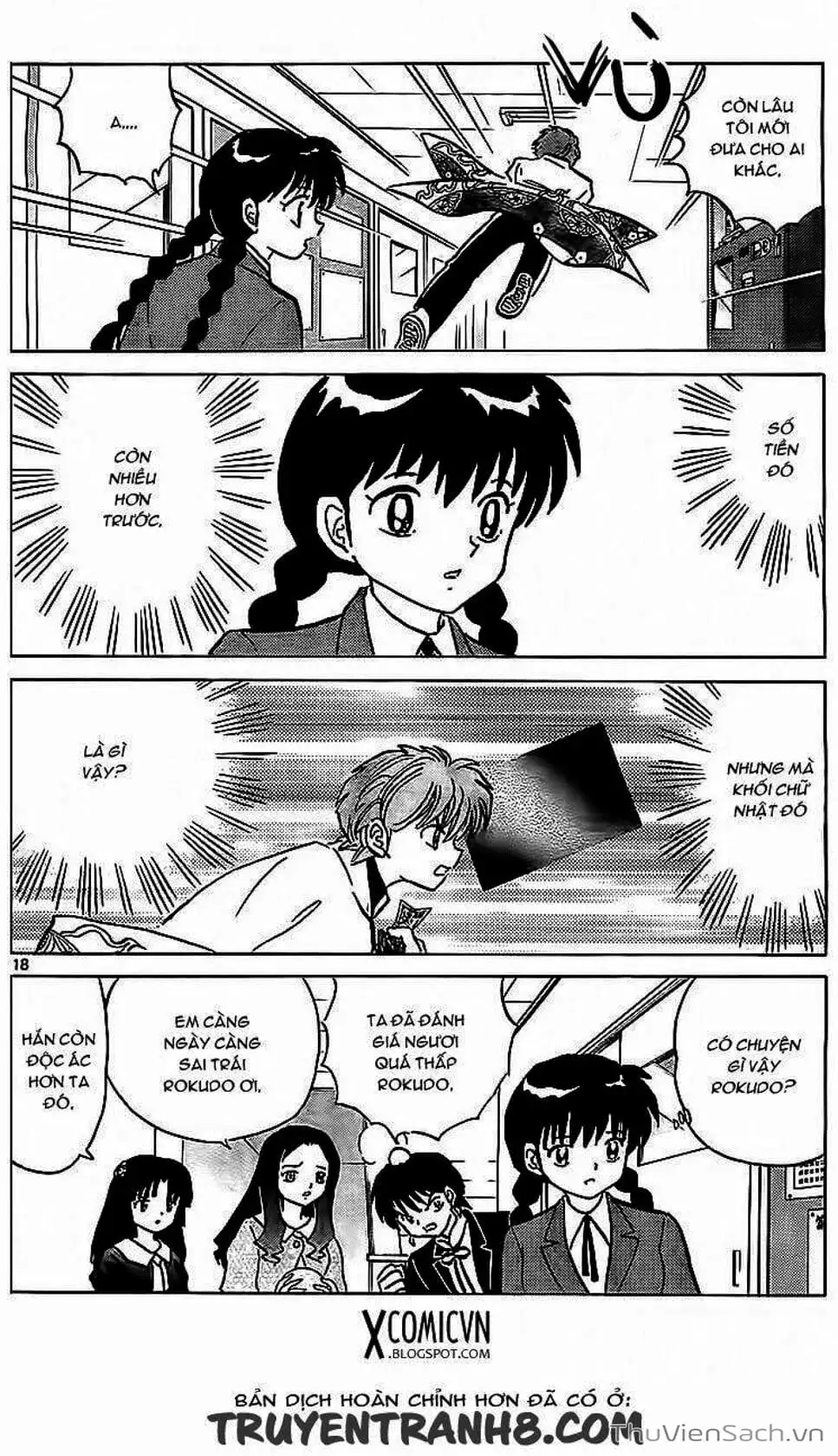 Truyện Tranh Rinne - Cảnh Giới Luân Hồi (Bạn Học Bí Ẩn) trang 4
