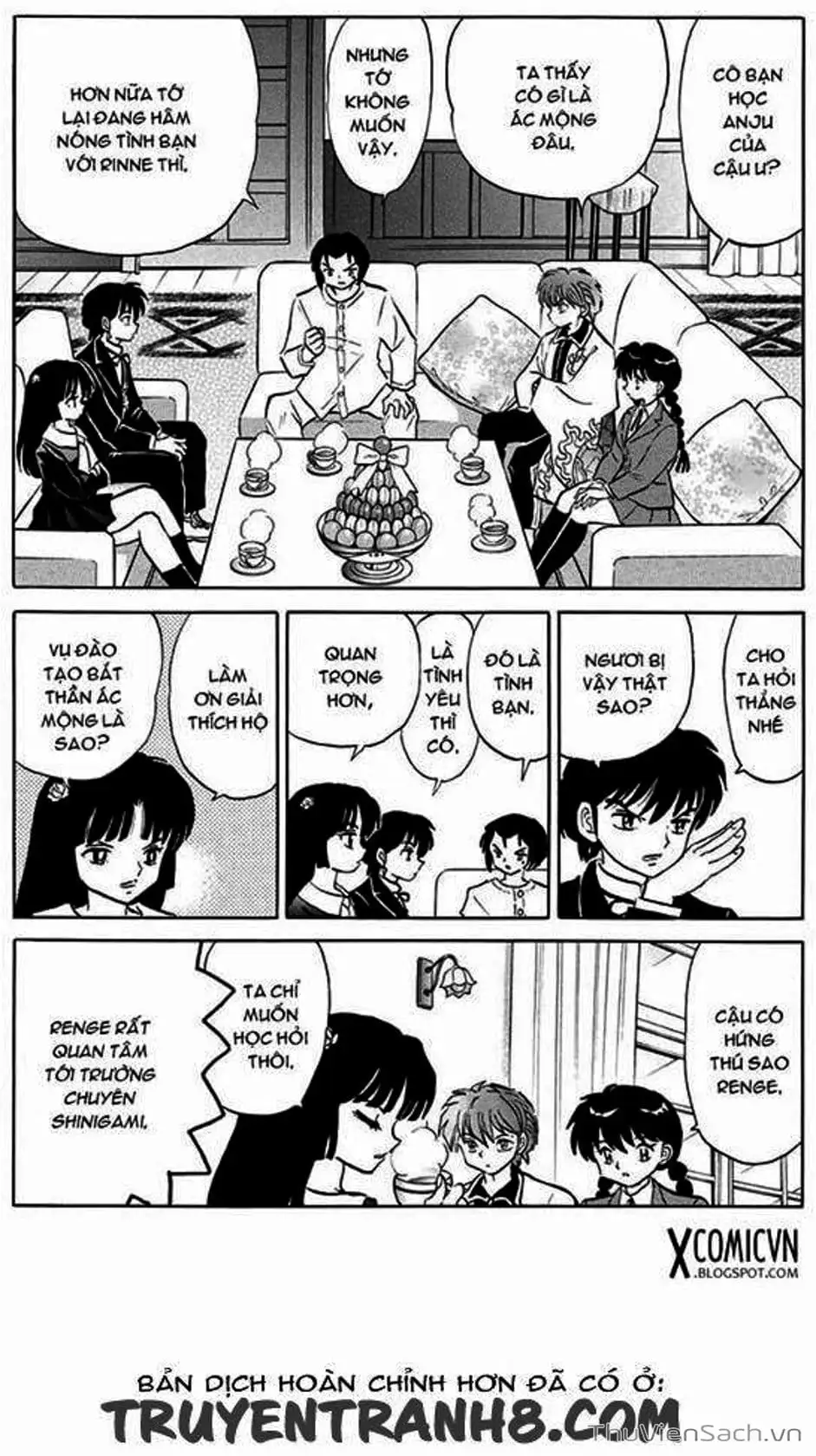 Truyện Tranh Rinne - Cảnh Giới Luân Hồi (Bạn Học Bí Ẩn) trang 4