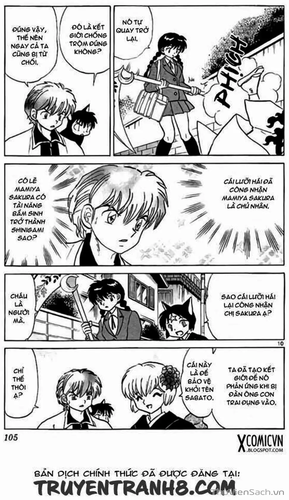 Truyện Tranh Rinne - Cảnh Giới Luân Hồi (Bạn Học Bí Ẩn) trang 4