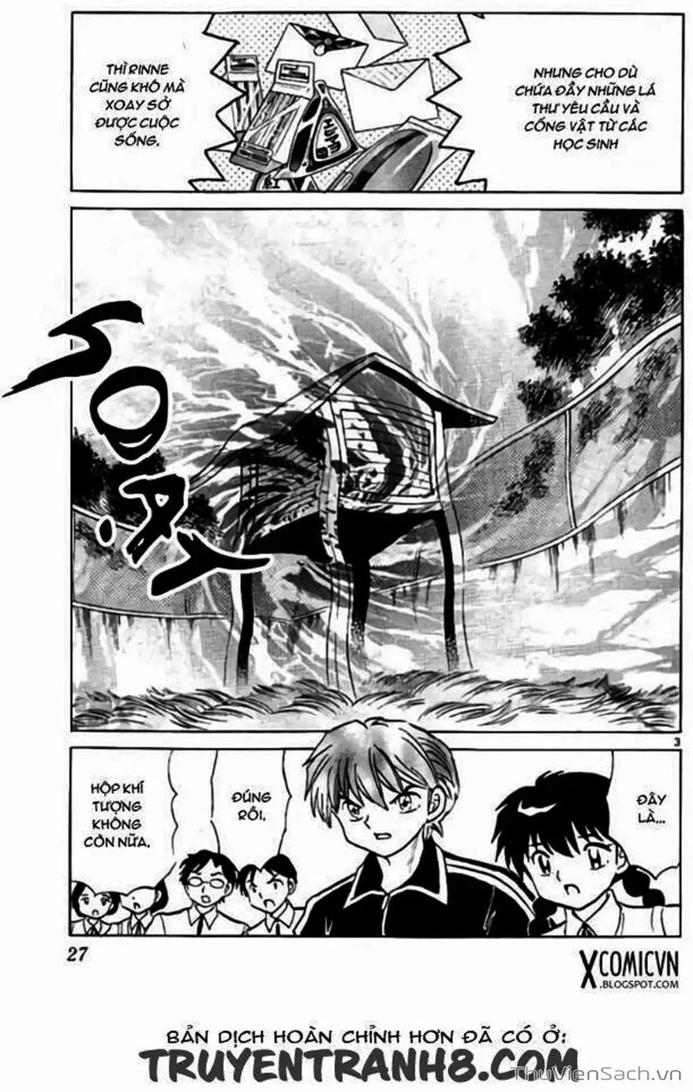 Truyện Tranh Rinne - Cảnh Giới Luân Hồi (Bạn Học Bí Ẩn) trang 4