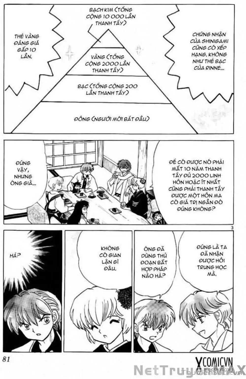 Truyện Tranh Rinne - Cảnh Giới Luân Hồi (Bạn Học Bí Ẩn) trang 4