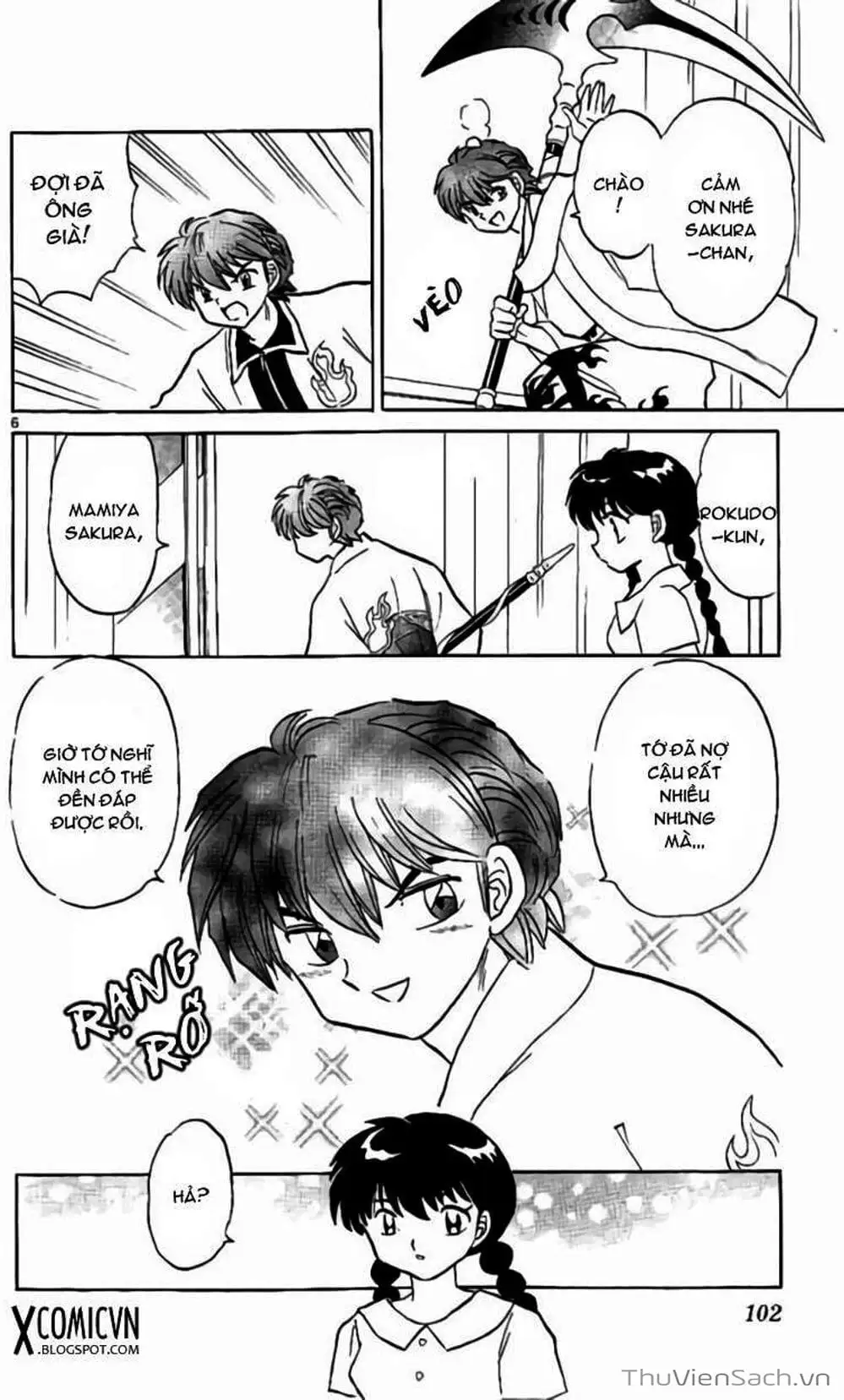 Truyện Tranh Rinne - Cảnh Giới Luân Hồi (Bạn Học Bí Ẩn) trang 4