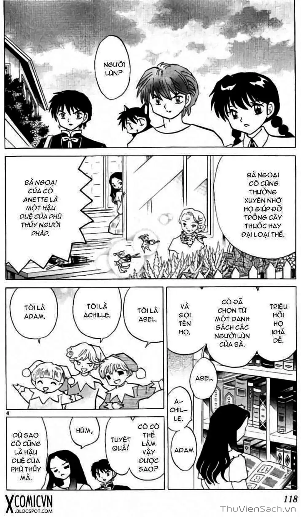 Truyện Tranh Rinne - Cảnh Giới Luân Hồi (Bạn Học Bí Ẩn) trang 4