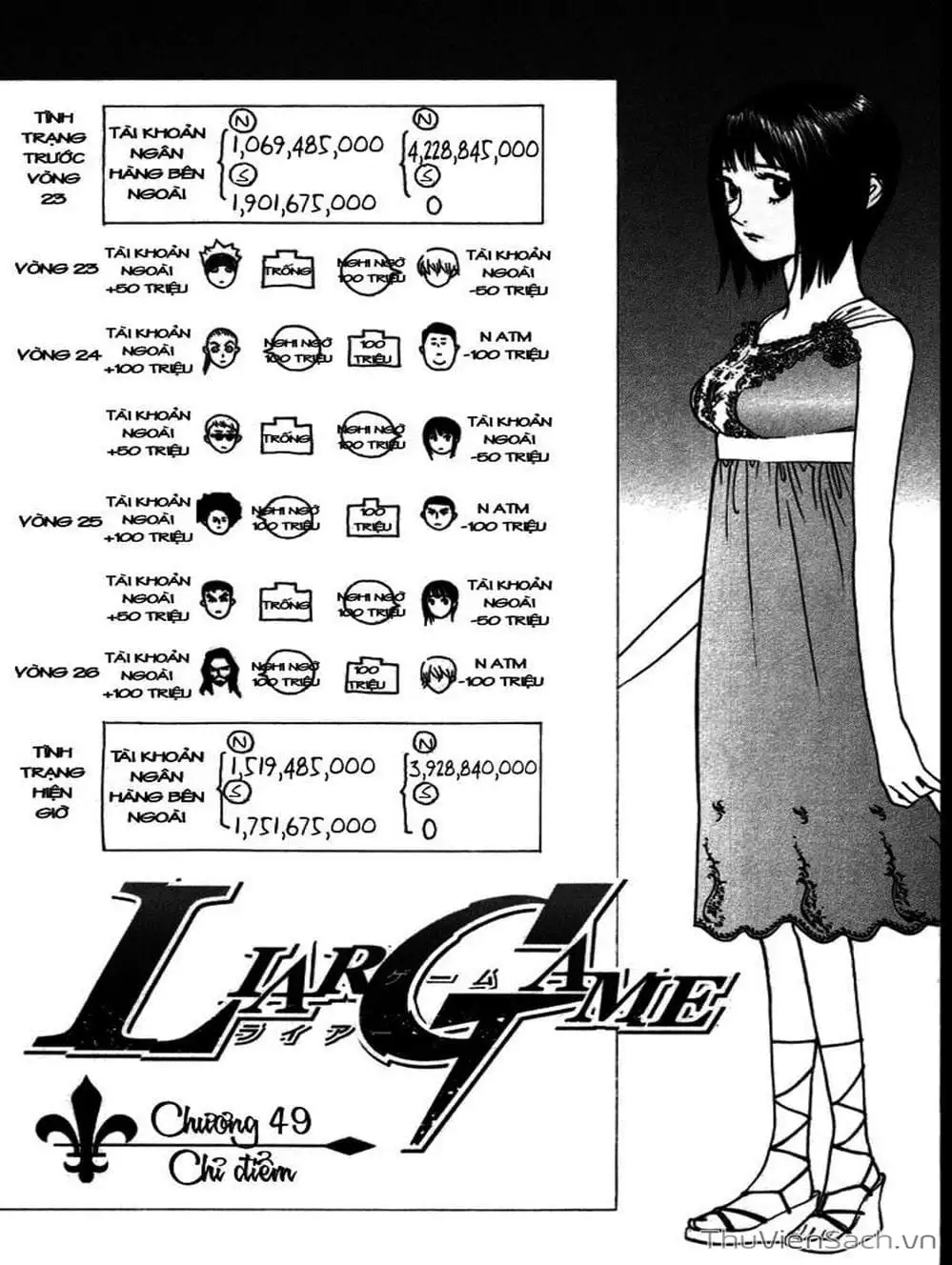 Truyện Tranh Trò Chơi Dối Trá - Liar Game trang 4