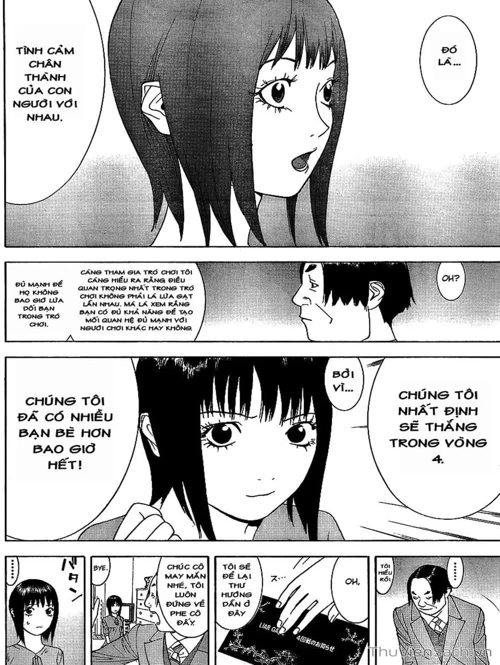 Truyện Tranh Trò Chơi Dối Trá - Liar Game trang 4