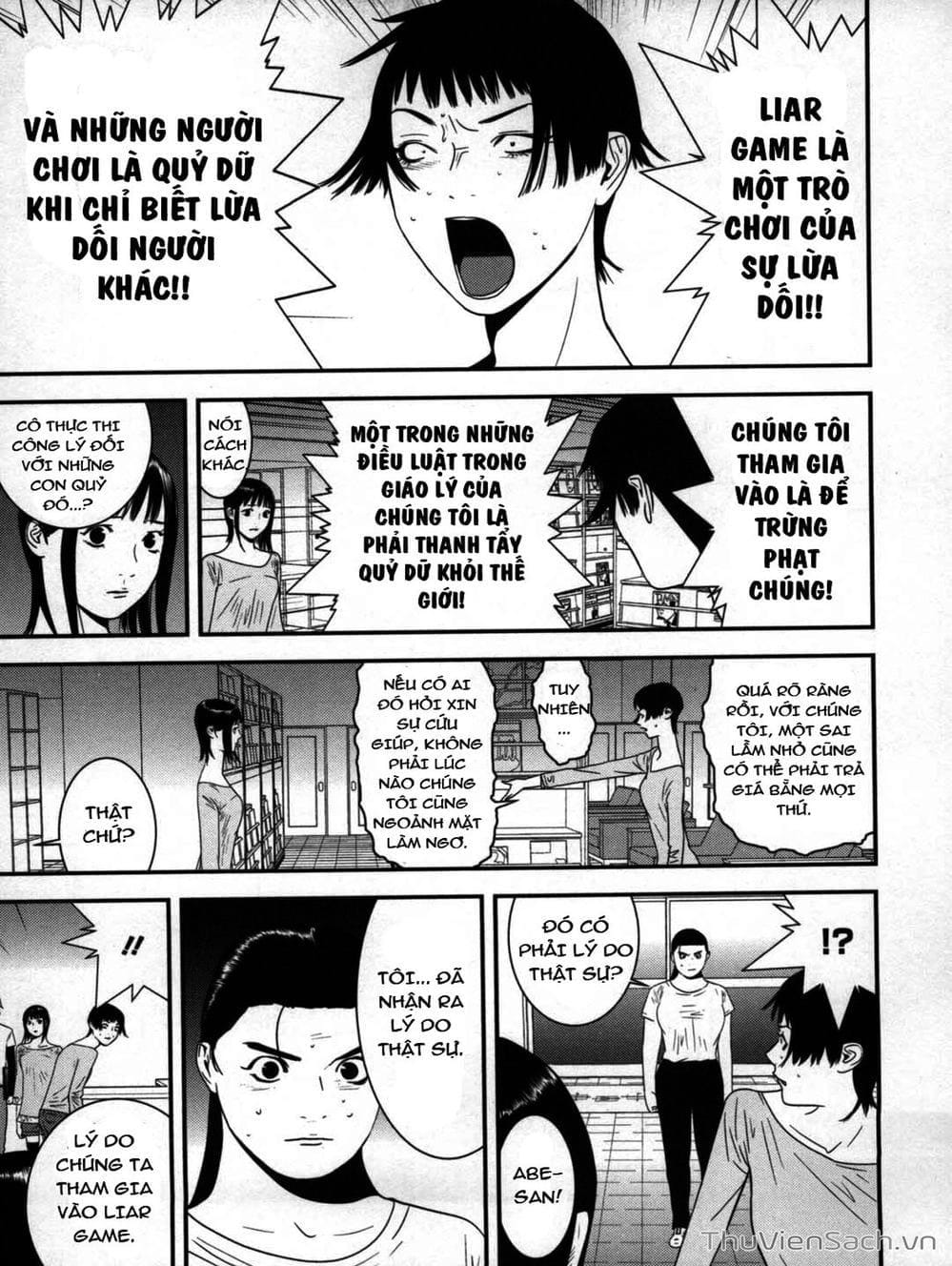 Truyện Tranh Trò Chơi Dối Trá - Liar Game trang 4