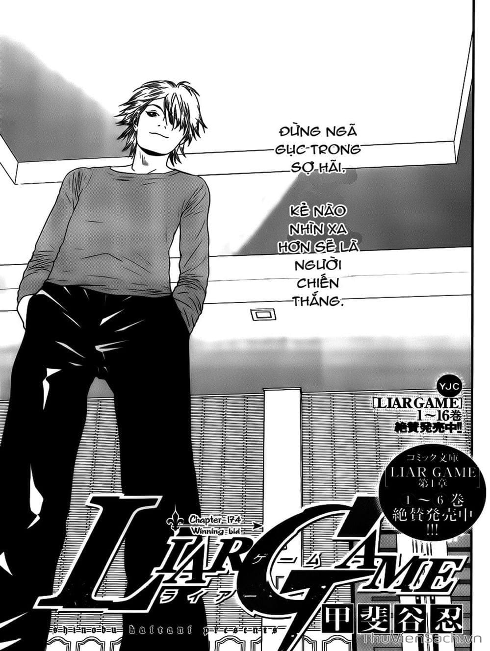 Truyện Tranh Trò Chơi Dối Trá - Liar Game trang 4