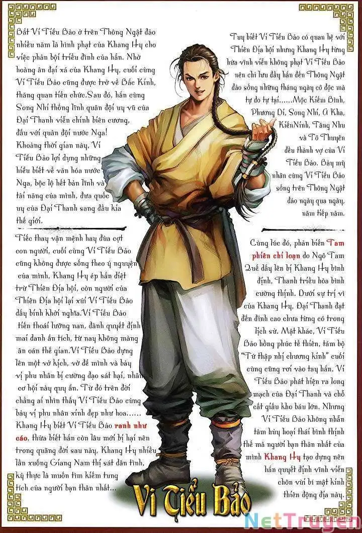 Truyện Tranh Truyện Tranh Lộc Đỉnh Ký trang 4