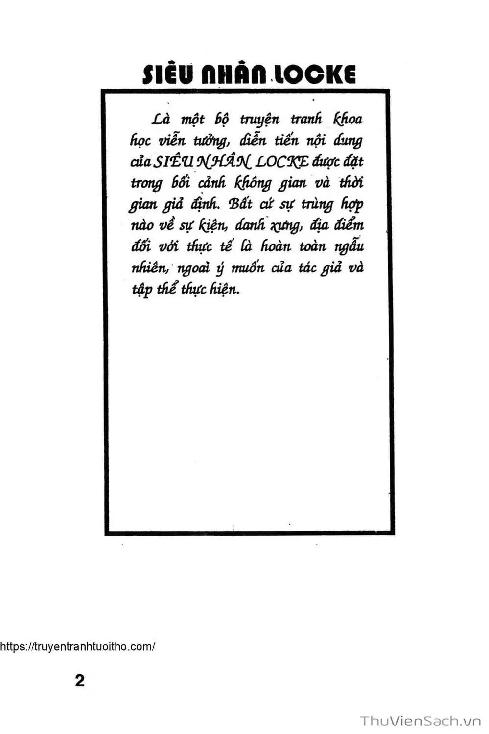 Truyện Tranh Siêu Nhân Locke trang 3