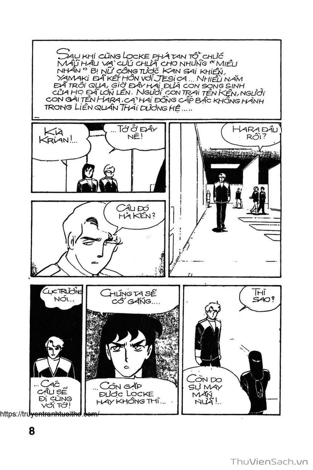 Truyện Tranh Siêu Nhân Locke trang 3