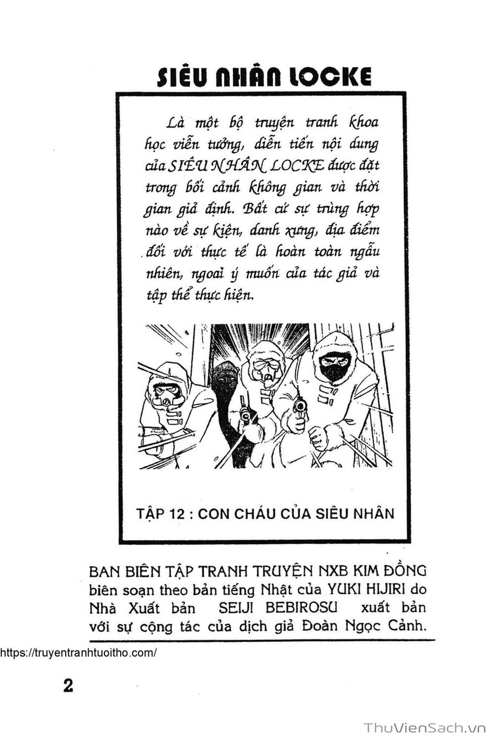 Truyện Tranh Siêu Nhân Locke trang 3