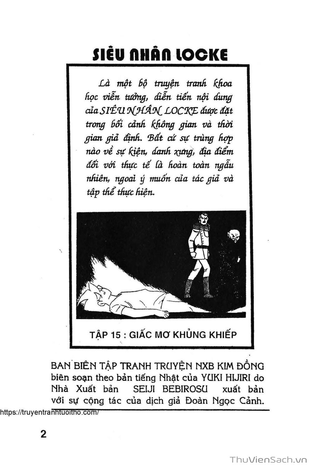 Truyện Tranh Siêu Nhân Locke trang 3